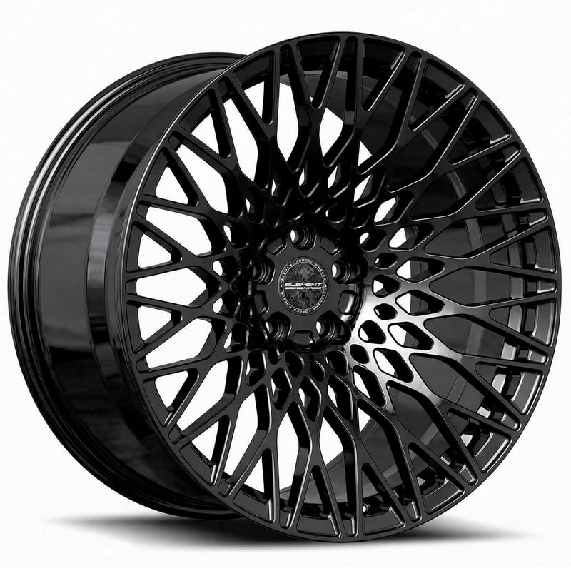 23x9 element forged me-8 gloss black (full forged) (custom)