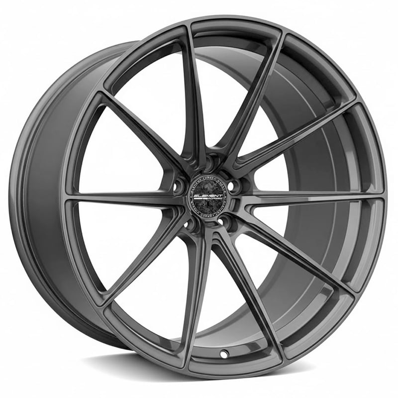 17x9 element forged ms-2 gloss gunmetal (full forged) (custom)