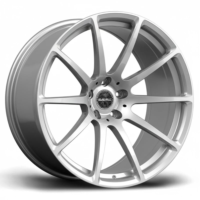19x7.5 element forged ms-3 gloss silver (full forged) (custom)