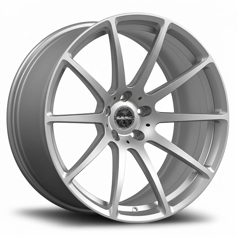 22x10.5 element forged ms-3 satin silver (full forged) (custom)
