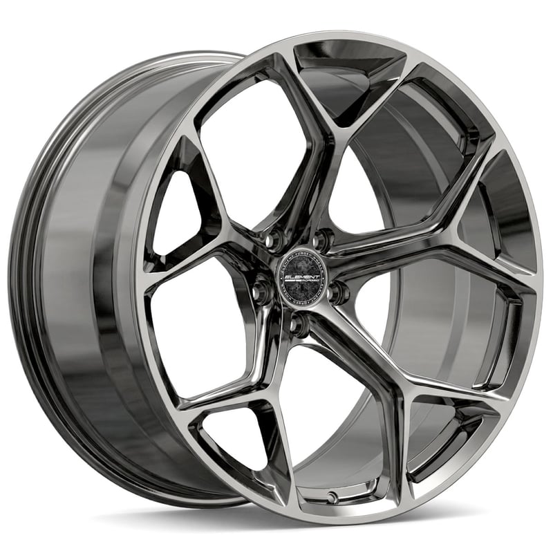 18x10 element forged sf-10 black chrome pvd (full forged) (custom)