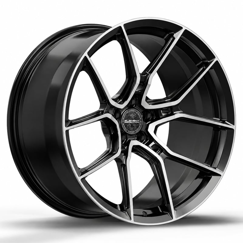 Element Forged SF-2 Gloss Black W/ Machined Face