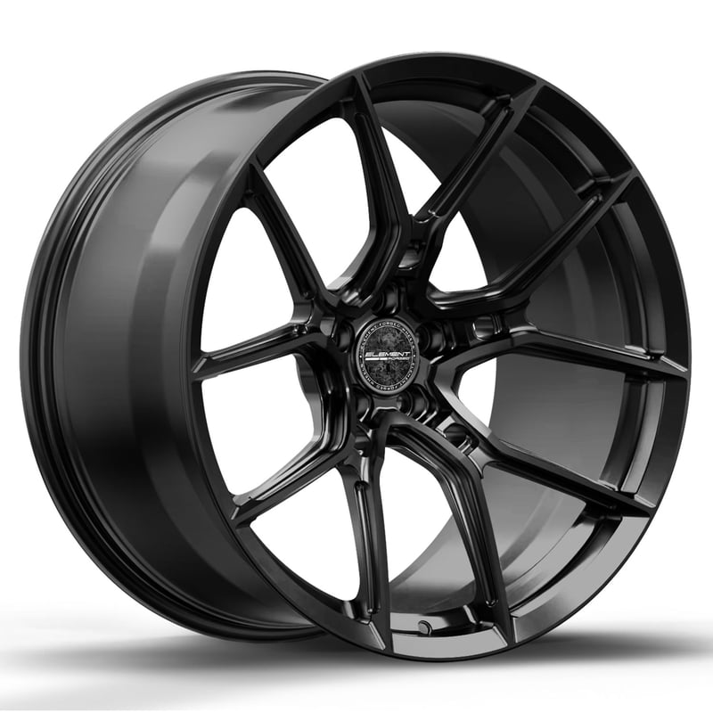 17x10 element forged sf-2 gloss black (full forged) (custom)