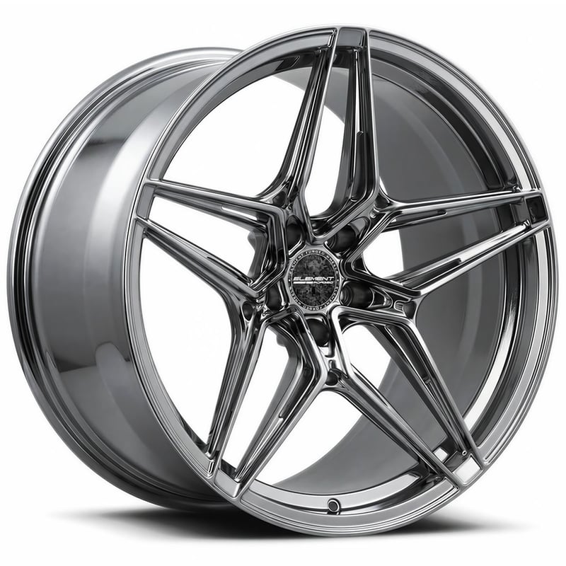 23x9 element forged sf-7 black chrome pvd (full forged) (custom)