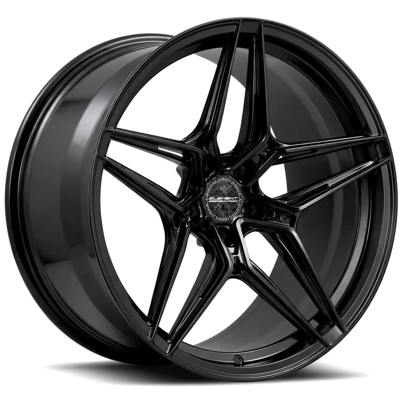 22x8.5 element forged sf-7 gloss black (full forged) (custom)