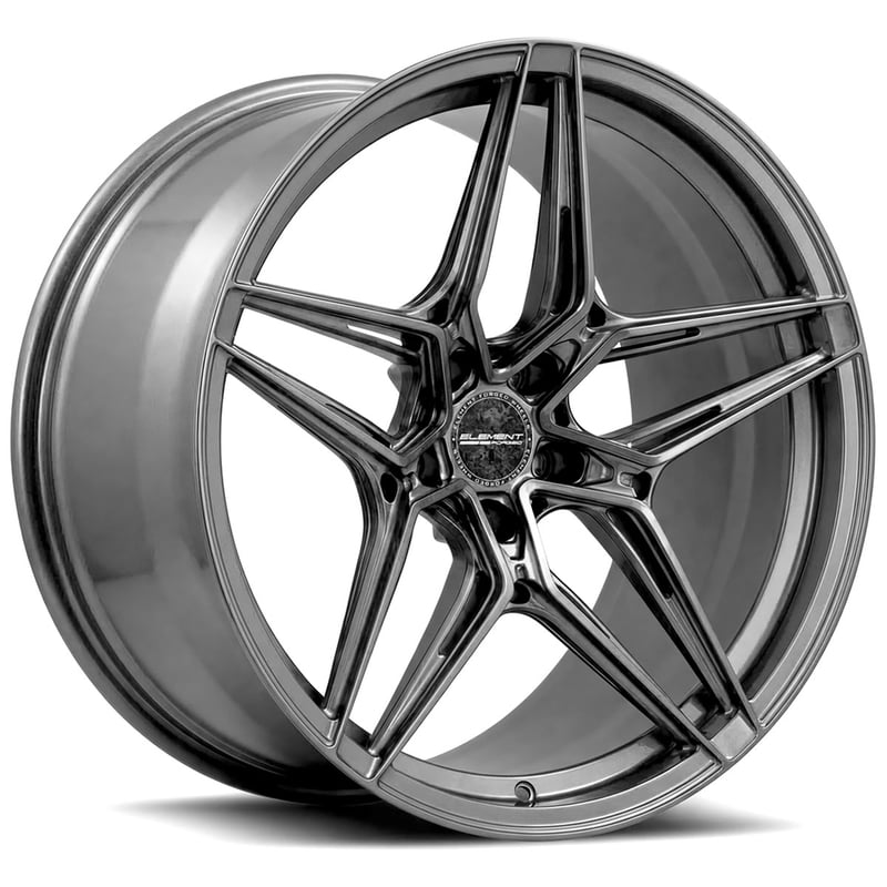 24x9.5 element forged sf-7 gloss gunmetal (full forged) (custom)