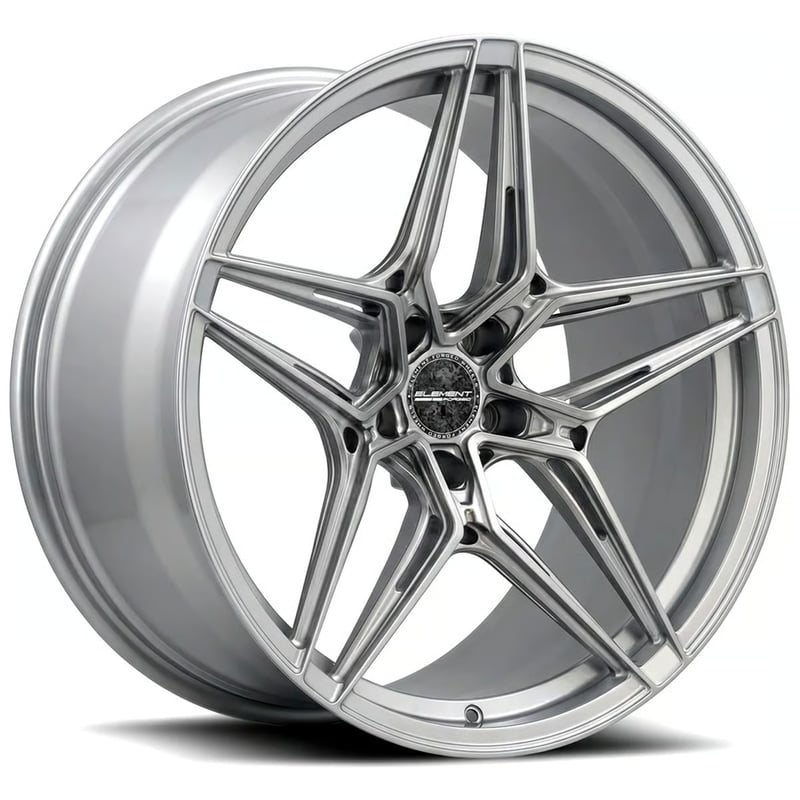 22x8.5 element forged sf-7 gloss silver (full forged) (custom)