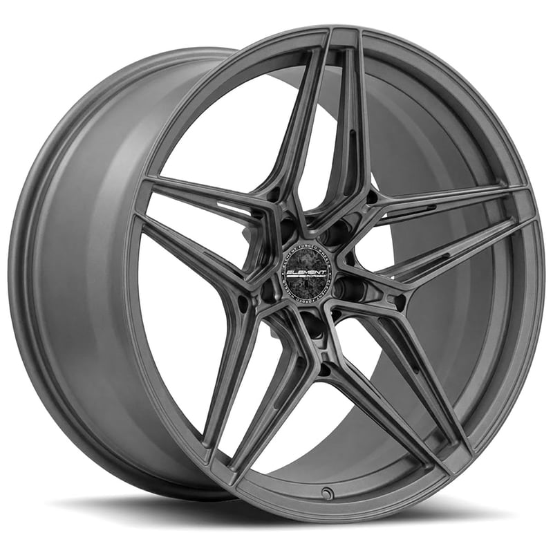 24x9.5 element forged sf-7 satin gunmetal (full forged) (custom)