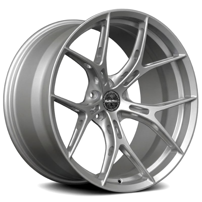 18x7.5 element forged sf-9 satin silver (full forged) (custom)