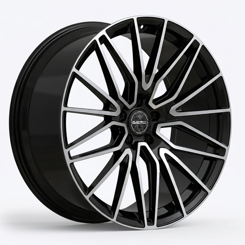 Element Forged ME-4 Gloss Black W/ Machined Face