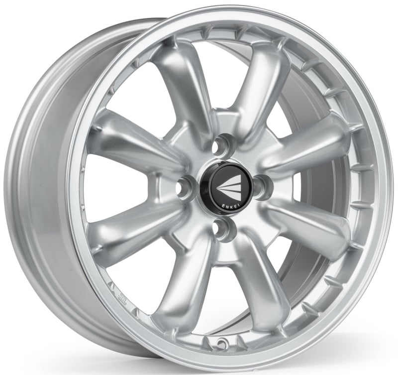 15x7 enkei compe silver 4x100 38mm