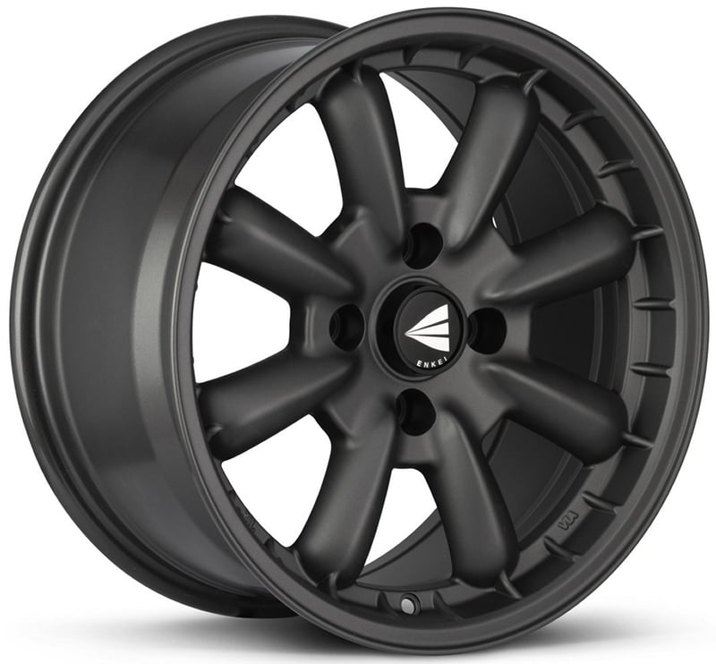15x7 enkei compe matte gunmetal 4x100 38mm