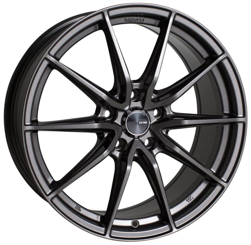 18x8 enkei draco anthracite 5x112 45mm