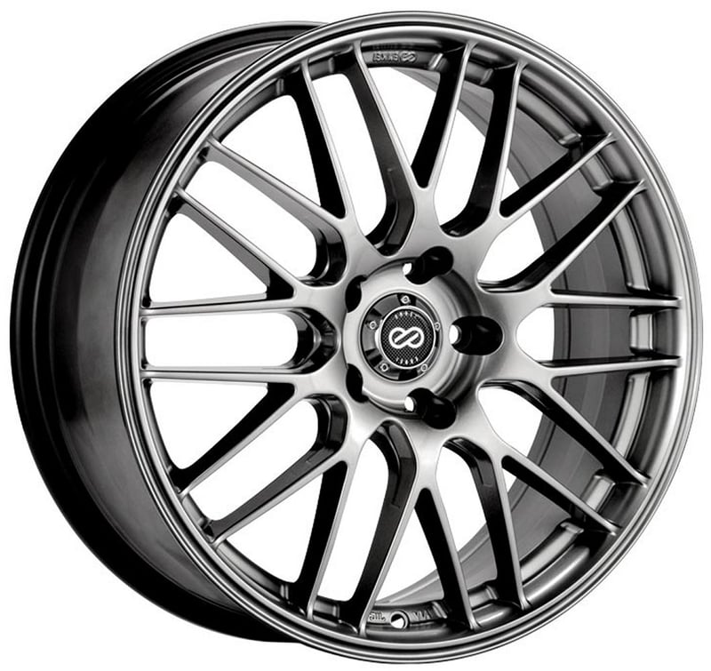 18x7.5 enkei ekm3 hyper silver 5x100 45mm