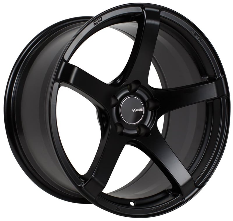 18x9.5 enkei kojin matt black 5x100 45mm