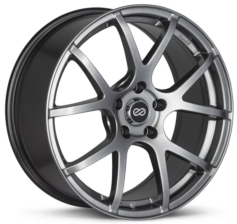 18x8 enkei m52 hyper black 5x120 42mm