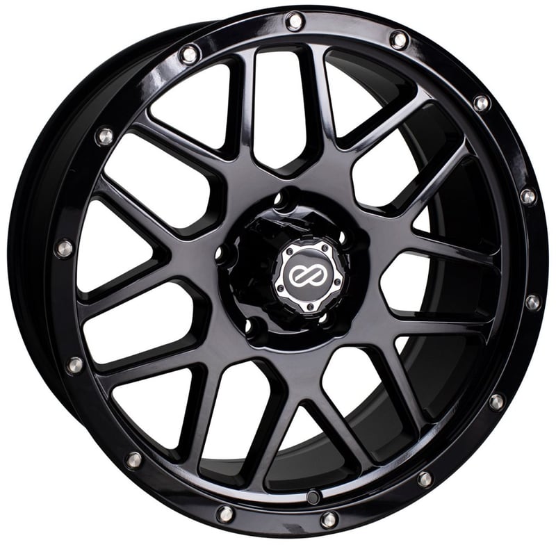 20x9 enkei matrix gloss black 6x135 15mm