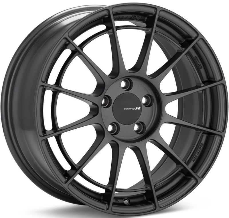18x9.5 enkei nt03rr matte gunmetal 5x4.5/114.3 27mm