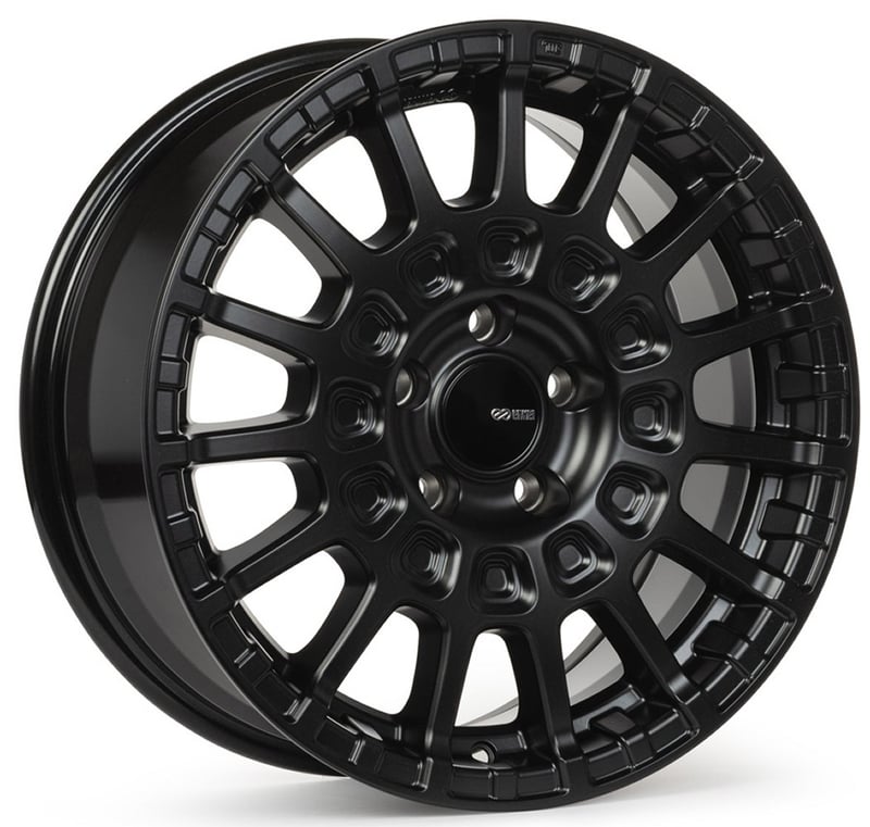 17x7.5 enkei overland matte black 5x4.2/108 35mm