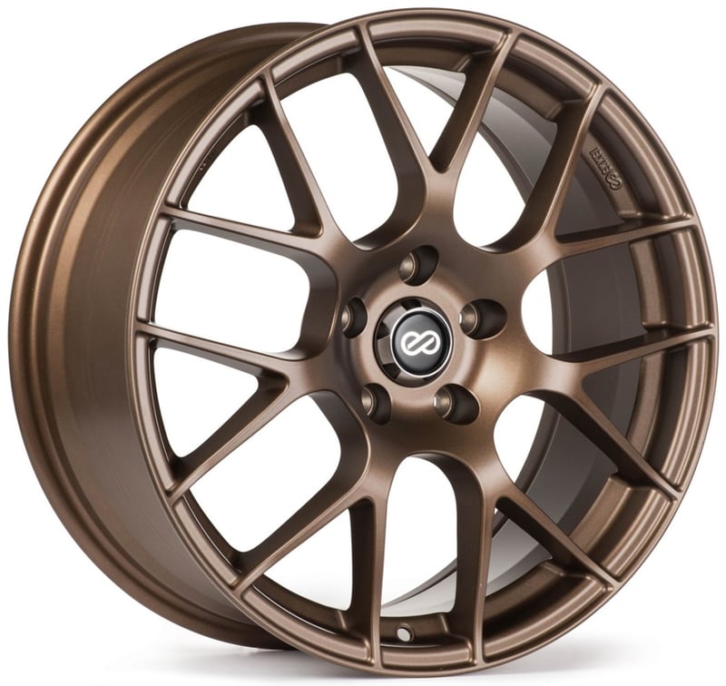 18x8 enkei raijin bronze 5x112 45mm