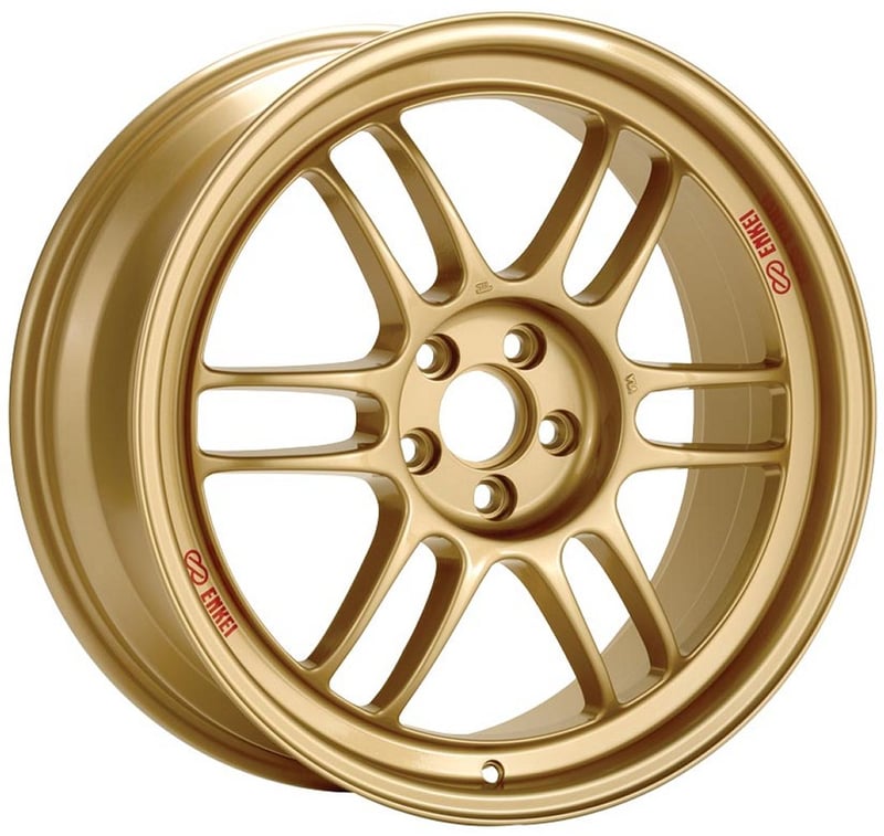 17x8 enkei rpf1 gold (no cap) 5x100 45mm