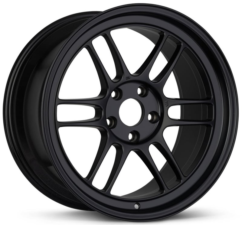 18x9.5 enkei rpf1 matte black (no cap) 5x100 38mm