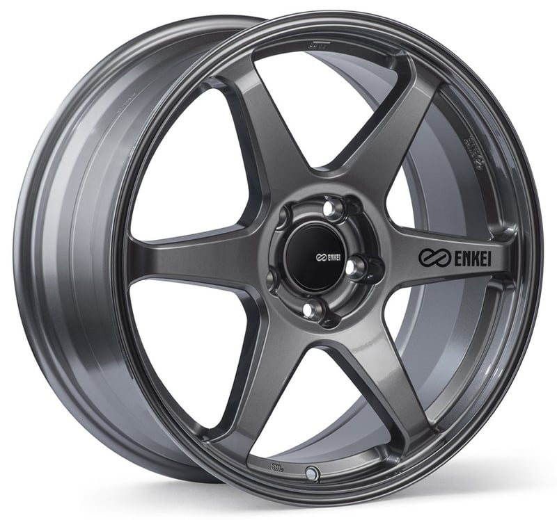 18x9.5 enkei t6r gloss gunmetal 5x4.5/114.3 38mm