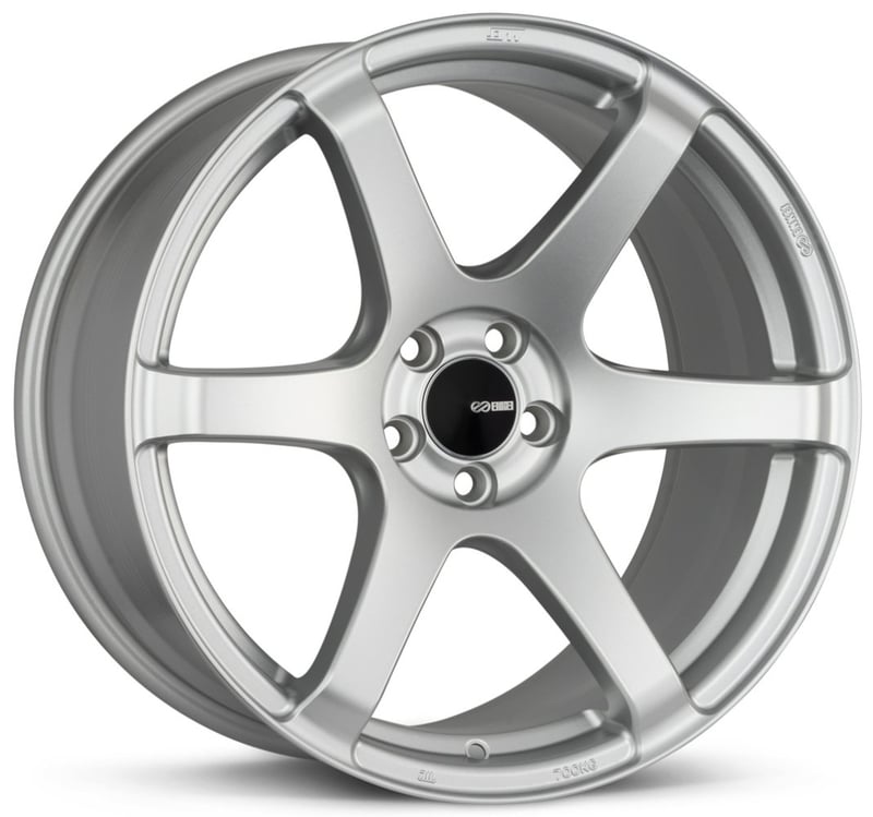 17x9 enkei t6s matte silver 5x4.5/114.3 45mm