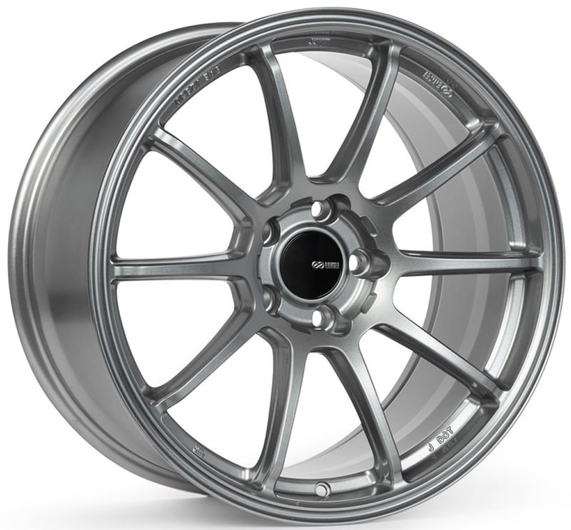 18x8 enkei triumph storm gray 5x100 45mm