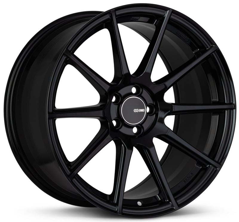 17x8 enkei ts-10 gloss black 4x100 40mm