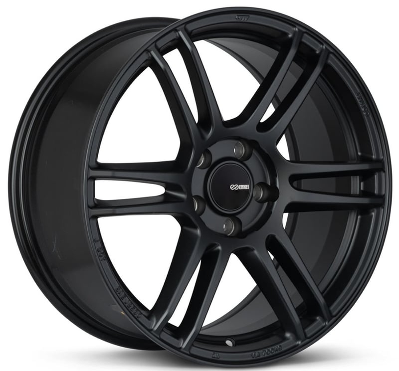 18x8.5 enkei tsr-6 matte black 5x4.5/114.3 38mm