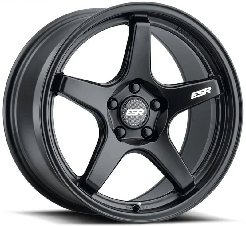 18x10.5 esr ap5c satin black (flow form) (custom)