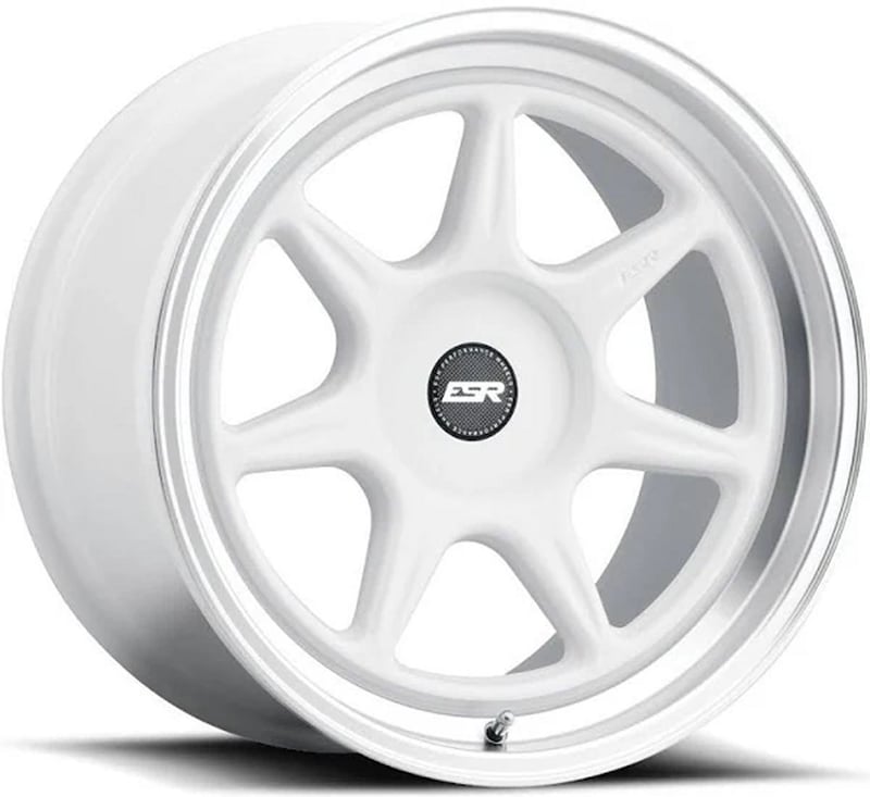 (clearance) 18x10.5 esr cr7 gloss white (custom)