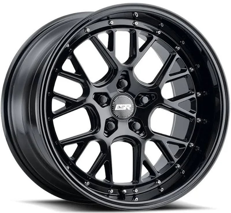 18x9.5 esr cs11 gloss black 5x112 35mm