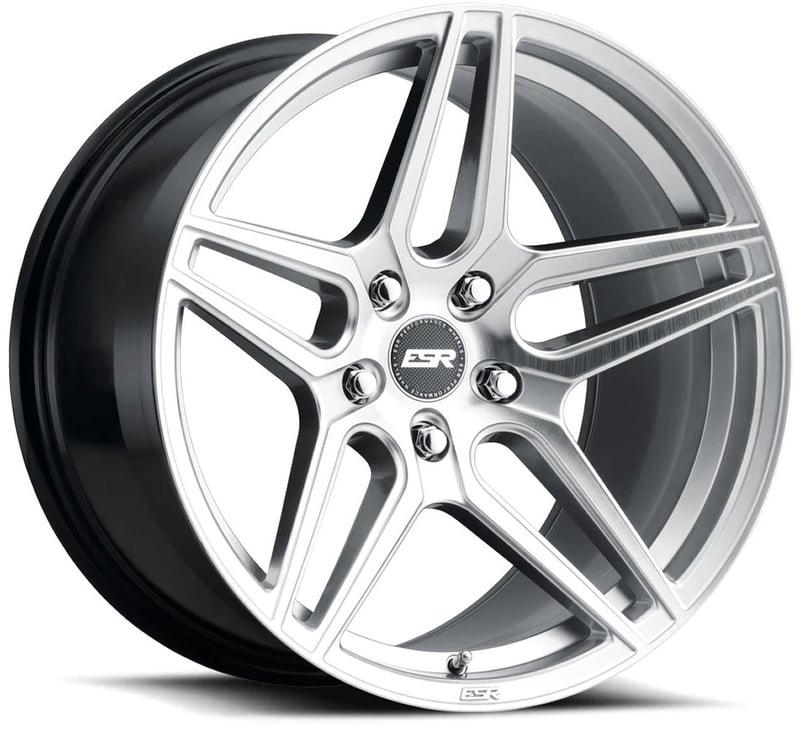 18x8.5 esr rf15 hyper silver (rotary forged) 5x112 30mm