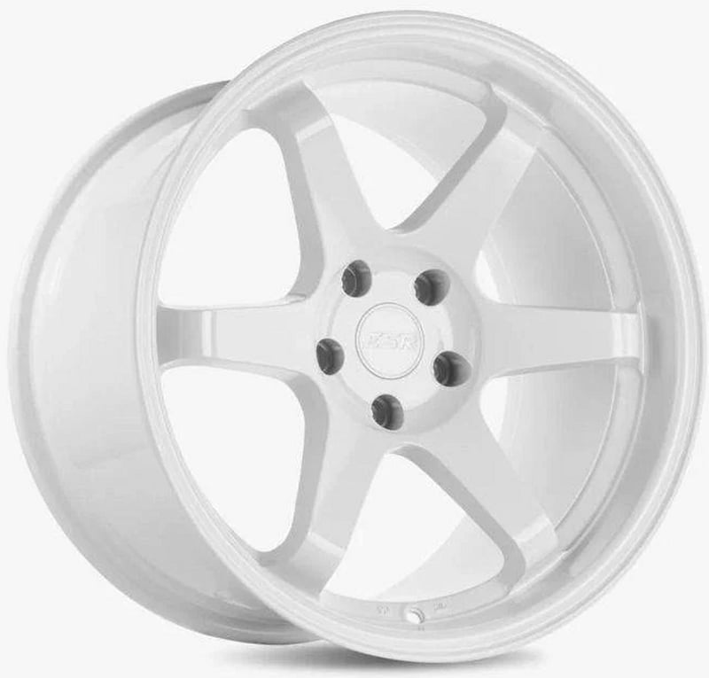 19x9.5 esr sr07 gloss white (custom)
