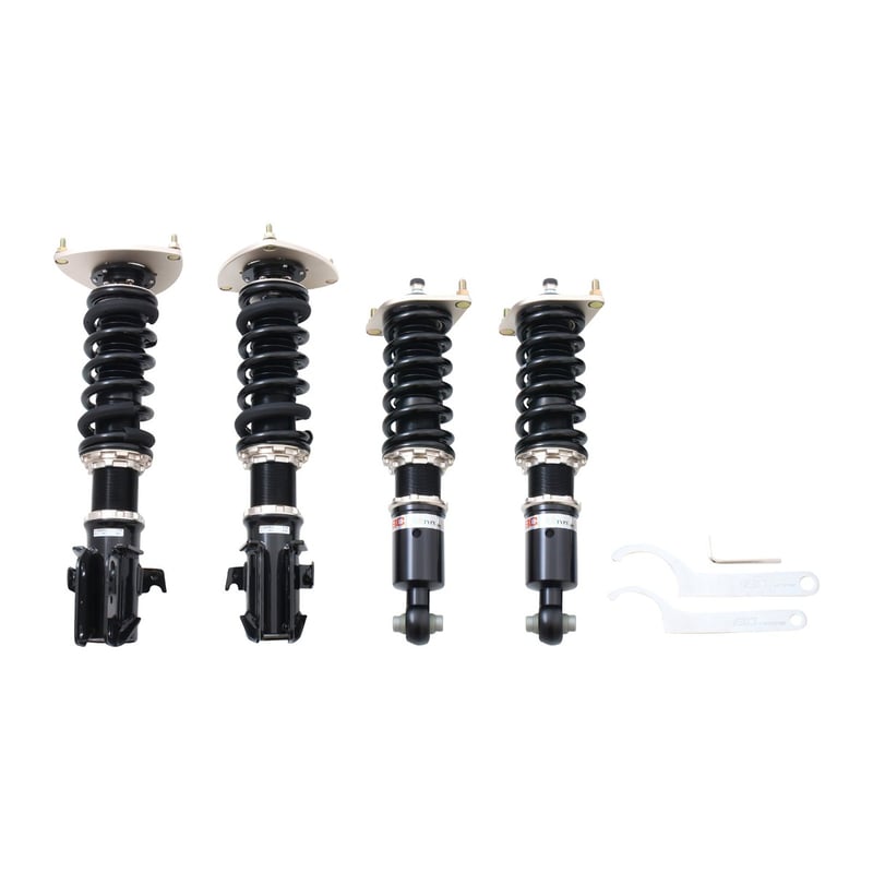 bc racing br series coilover 2008-2011 subaru impreza base(extreme)/ 2008-2014 subaru impreza wrx (extreme) f-08e-br