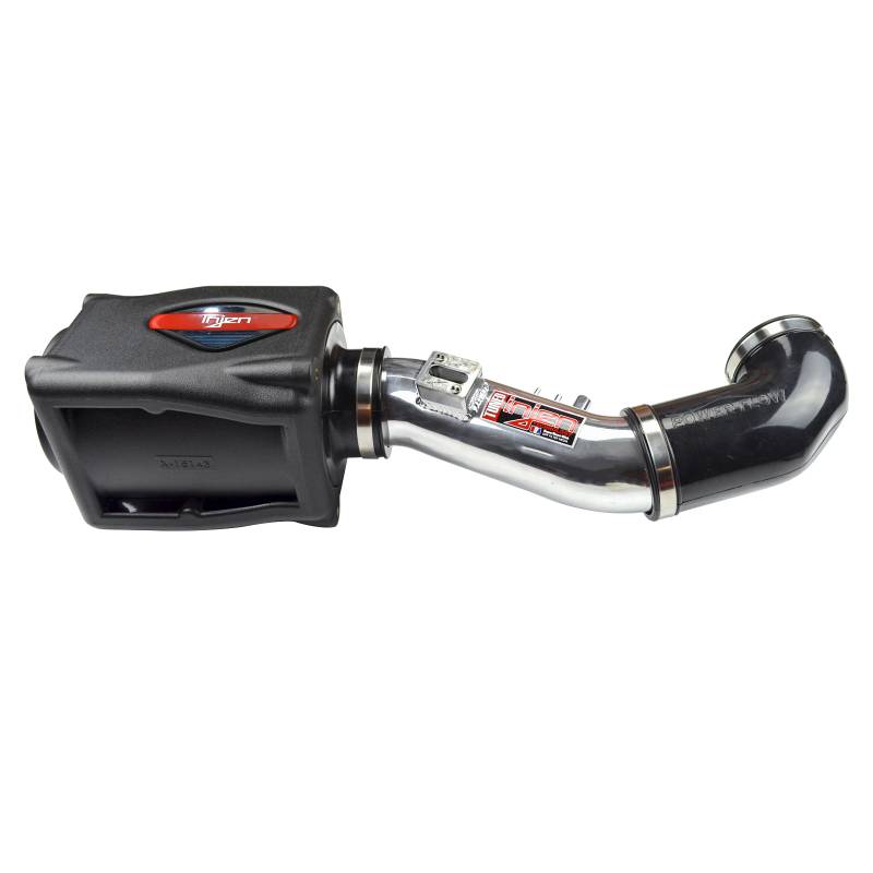 injen 05-06 tundra / sequoia 4.7l v8 w/ power box polished power-flow air intake system pf2019p