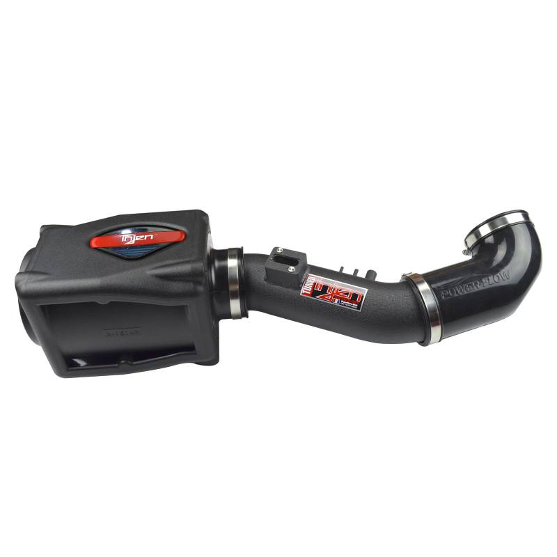 injen 05-06 tundra / sequoia 4.7l v8 w/ power box wrinkle black power-flow air intake system pf2019wb