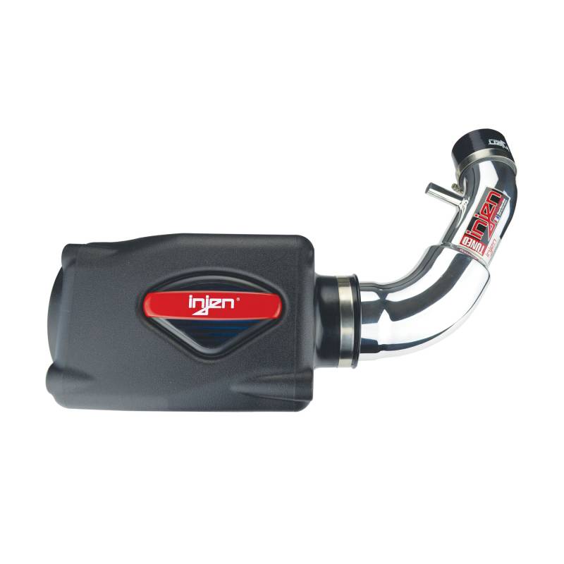 injen 07-11 wrangler 3.8l v6 w/ box polished power-flow air intake system pf5002p