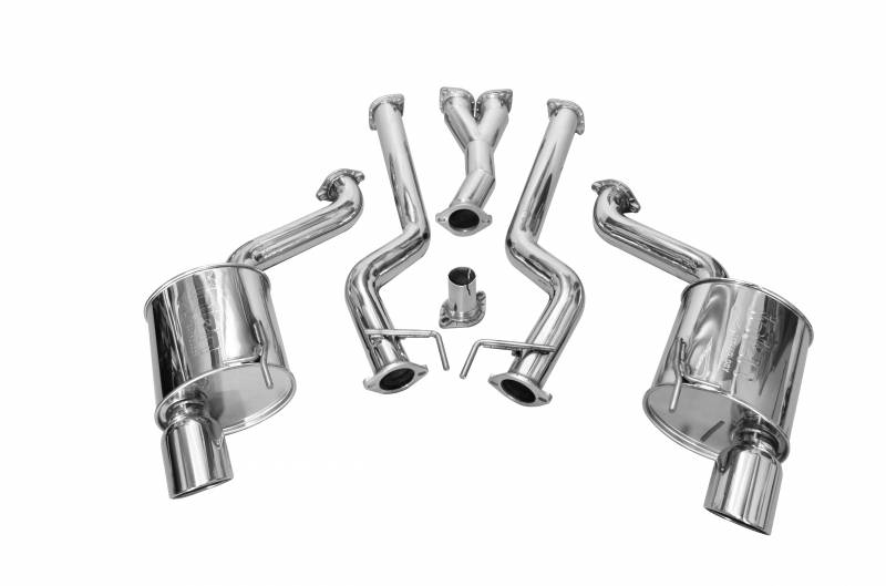 injen 2015 ford mustang ecoboost 2.3l stainless steel cat-back exhaust ses9200
