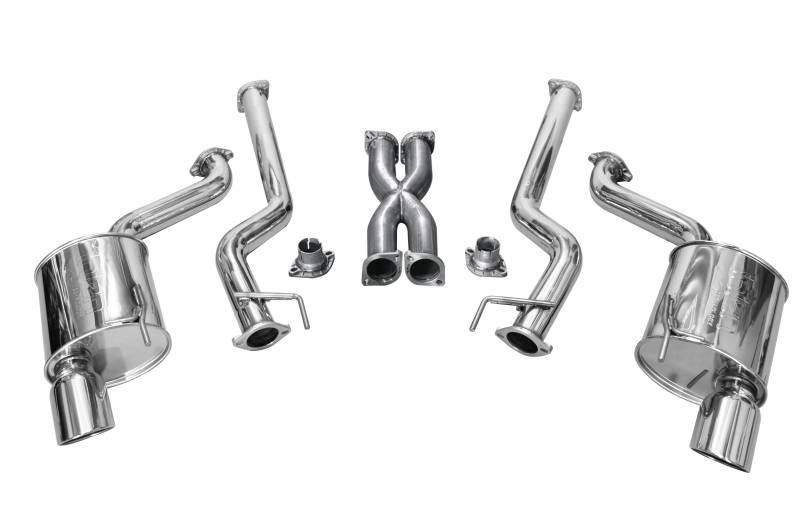 injen 15-16 ford mustang gt 5.0l v8 3in cat-back stainless steel exhaust ses9201