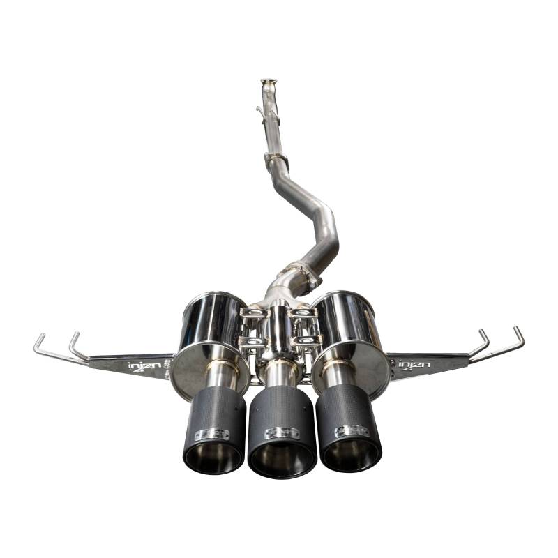 injen 17-21 honda civic type r 2.0l turbo 3in 304ss cat-back exhaust ses1583cf
