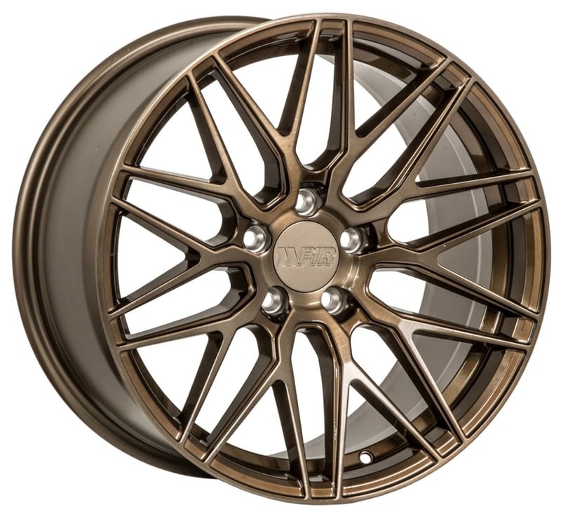 18x8.5 f1r f103 brushed bronze 5x120 35mm
