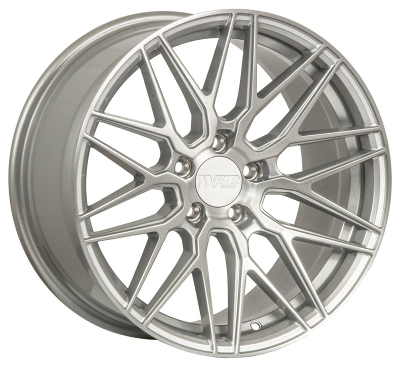18x8.5 f1r f103 brushed silver 5x4.25/108 42mm