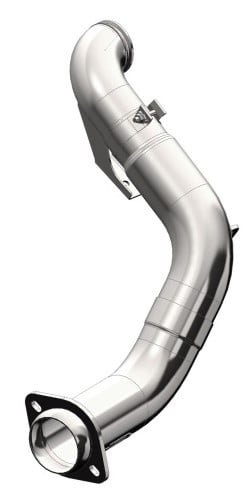 mbrp 2015 ford 6.7l powerstroke (cab & chassis only) 4in turbo down-pipe t409 aluminized falca460