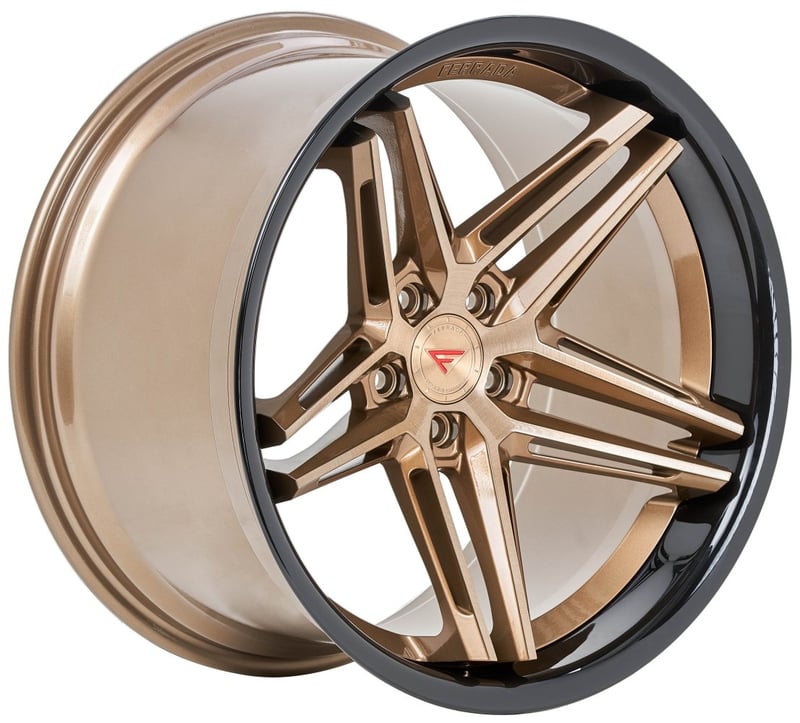 Ferrada CM1 Brushed Cobre w/ Gloss Black Lip