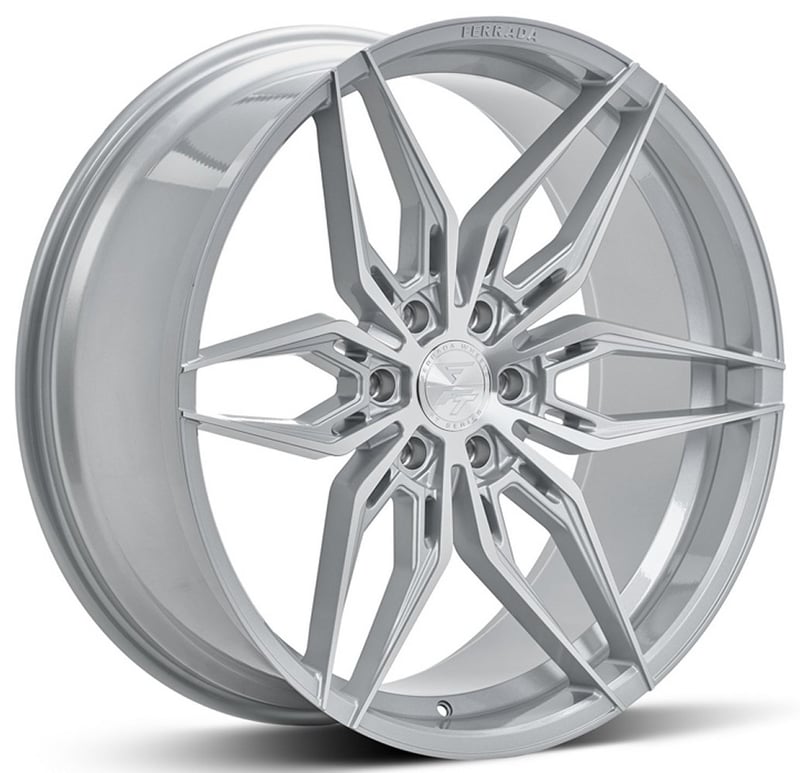 24x10 ferrada ft5 machine silver 6x5.5/139.7 25mm