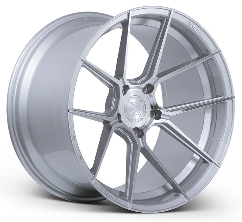 20x10 ferrada forge-8 fr8 machine silver (rotary forged) 5x120 40mm