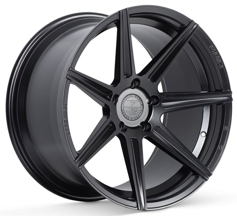 20x11 ferrada forge-8 fr7 matte black (rotary forged) 5x130 50mm